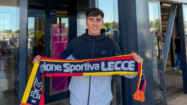 Matías Pérez llegó a Italia para convertirse en jugador de Lecce