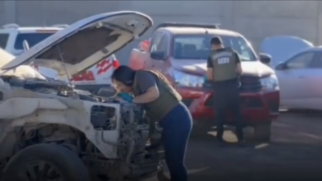 Investigación por homicidio frustrado permitió desbaratar banda acusada de robar autos