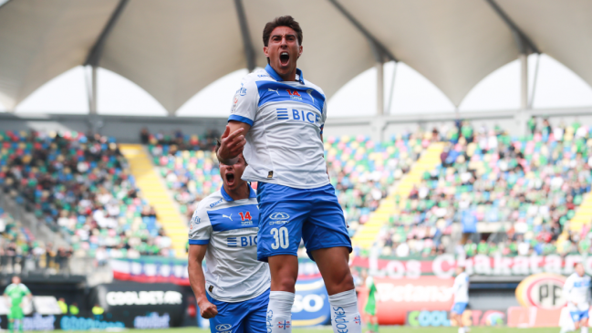 [VIDEO] La UC pegó temprano ante Audax gracias a Diego Valencia