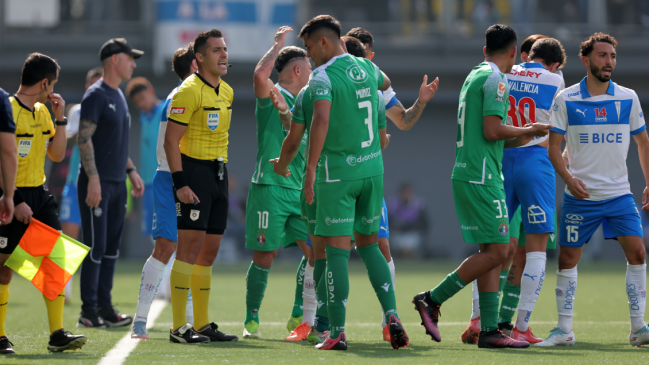 [VIDEO] El VAR anuló el empate de Audax ante la UC en el primer tiempo