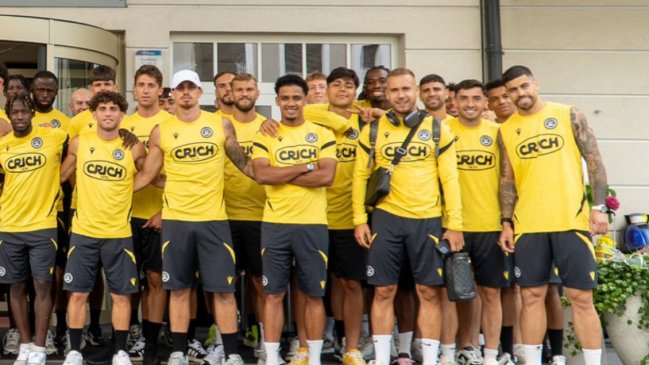 Damián Pizarro integra delegación de Udinese que viajó a Austria en la pretemporada