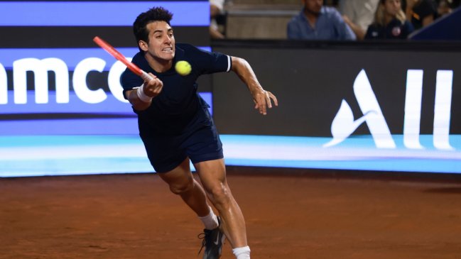 Cristian Garin sufrió una dura eliminación en Umag