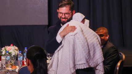   Presidente Gabriel Boric asistió con su hija Violeta a la Gala Paralímpica 