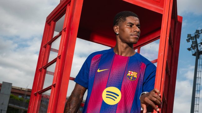 FC Barcelona anunció el fichaje de Marcus Rashford
