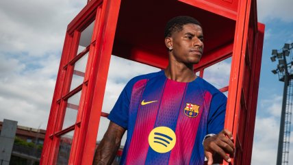   FC Barcelona anunció el fichaje de Marcus Rashford 