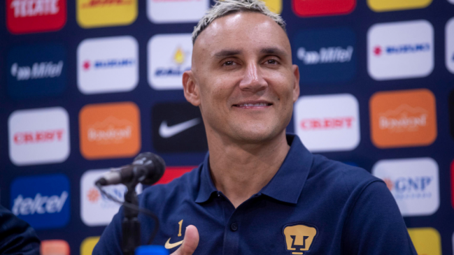 Keylor Navas fue oficializado como nuevo refuerzo de Pumas UNAM