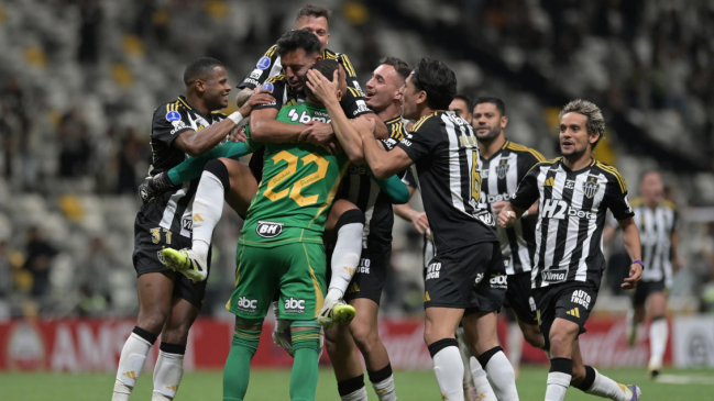Atlético Mineiro eliminó a Bucaramanga en los penales y pasó a octavos de la Sudamericana