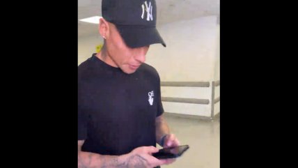   Eduardo Vargas llegó a Chile para fichar en Audax Italiano 