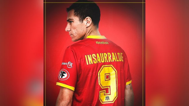 Cristián Insaurralde se convirtió en nuevo delantero de Unión Española