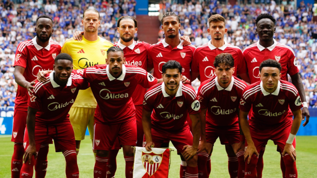 Suazo fue titular y se lució con nueva asistencia en triunfo de Sevilla ante Schalke 04