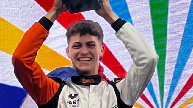 Clemente Huerta se consagró campeón sudamericano de Karting