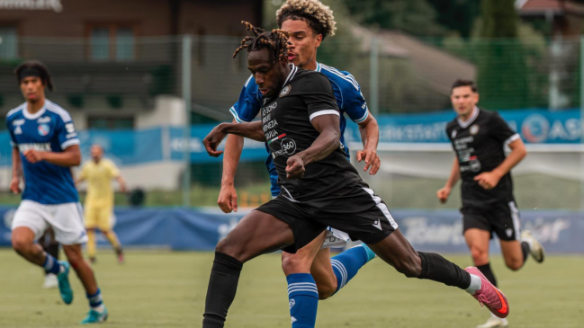 Damián Pizarro disputó minutos en la victoria de Udinese sobre Estrasburgo en un amistoso