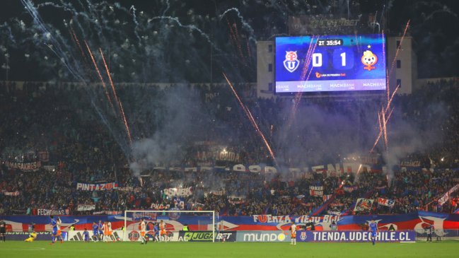 Arbitro denunció a hinchas de Universidad de Chile en caída con Cobresal