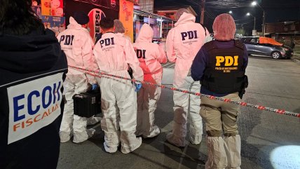 El Bosque: Ataque a disparos dejó un fallecido y un herido en riesgo vital