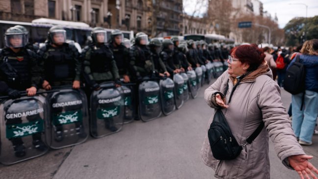 Argentina realiza jornada de protestas contra la 