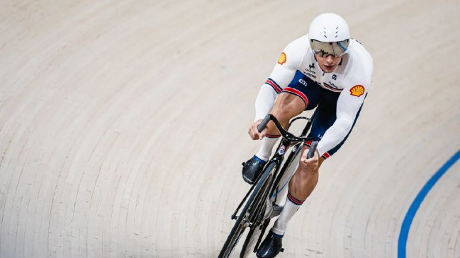 Campeón del mundo Matthew Richardson correrá en el Mundial de Ciclismo de Pista Santiago 2025