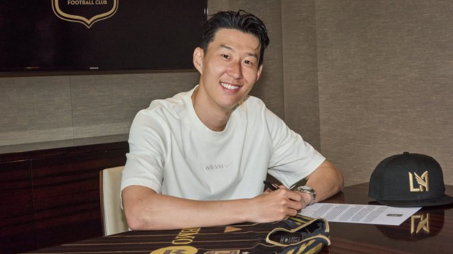 Los Angeles FC presentó a Son Heung-min como fichaje estrella: 