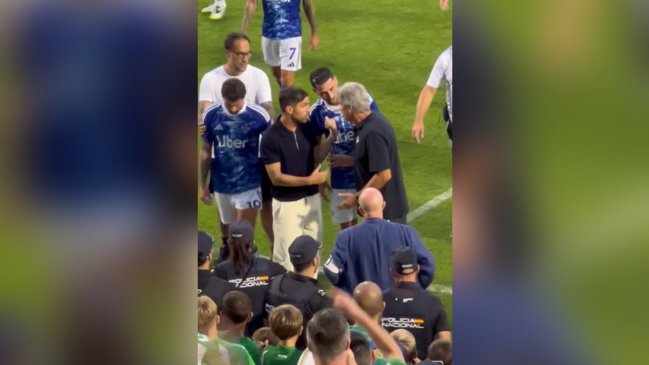 Pellegrini emplazó a Cesc Fábregas tras violenta gresca en amistoso de Betis y Como