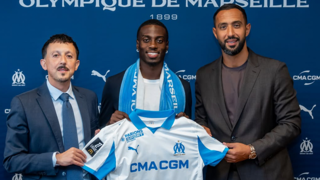 Olympique de Marsella fichó a Timothy Weah