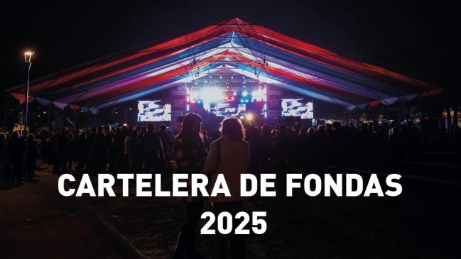Fiestas Patrias 2025: cartelera de fondas