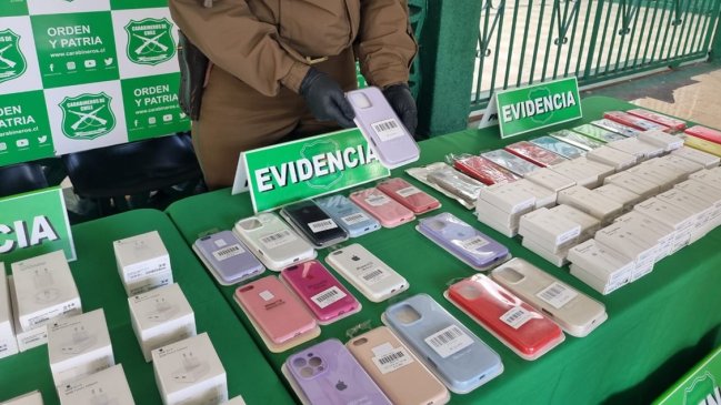 Millonaria incautación de productos falsificados de Apple en Antofagasta