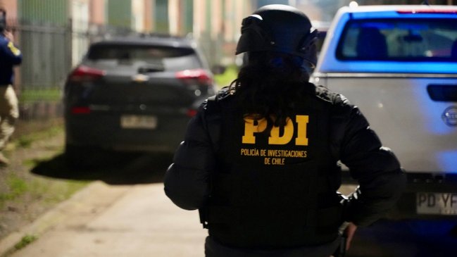 Operativo nocturno nacional: PDI detuvo a 41 personas en Los Ríos