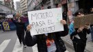 Estudiantes de Santiago y Valparaíso protestaron por uso restringido de la TNE