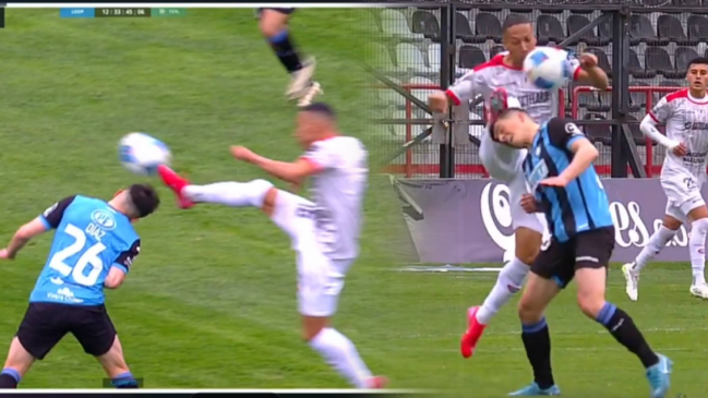 [VIDEO] En tres minutos: La temprana expulsión de Méndez en la visita de La Calera a Huachipato