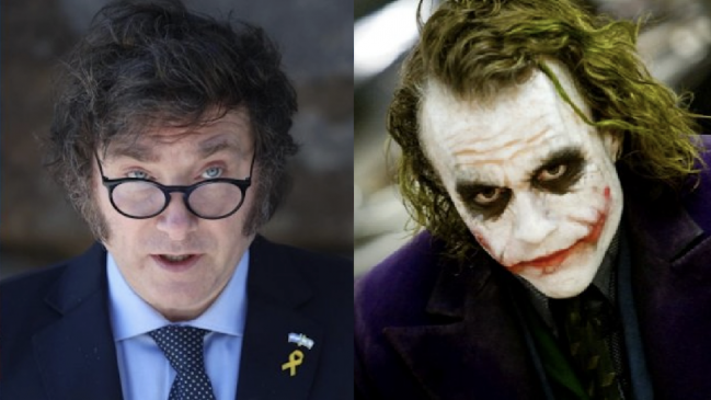Milei usó una cita de la película 'Batman' en un discurso oficial sobre el gasto público