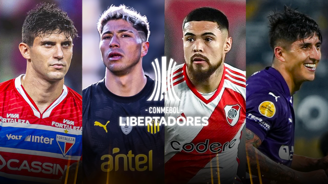 La programación de la ida de octavos de final de la Copa Libertadores 2025