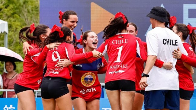 Los equipos chilenos de faustball se metieron en cuartos de final en los Juegos Mundiales