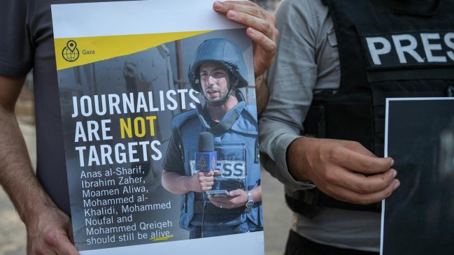 La guerra en Gaza ha sido de las más mortíferas para periodistas en décadas