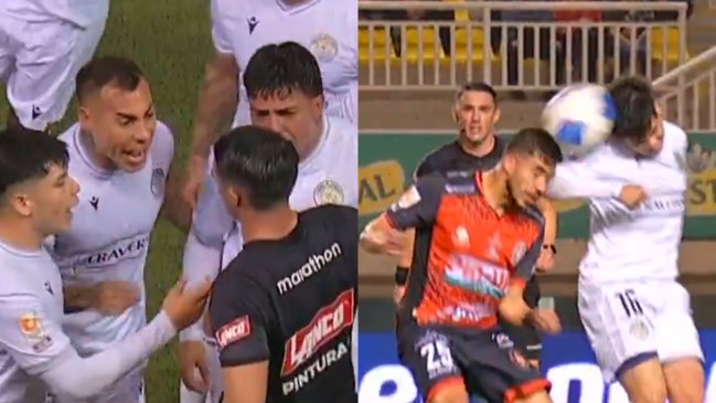 [VIDEO] Vargas sufrió gol anulado ante Limache y Sandoval fue expulsado por la falta previa