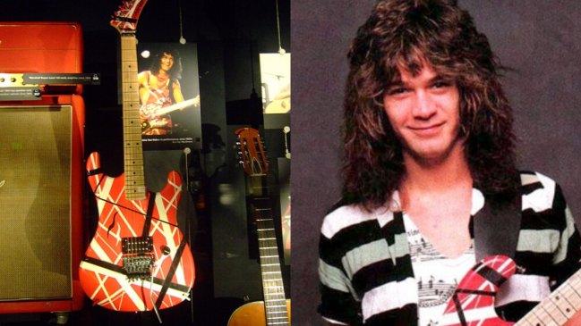 Histórica guitarra de Eddie Van Halen sale a remate