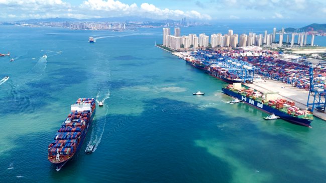 China lidera la industria marina mundial con el sistema más grande e integral