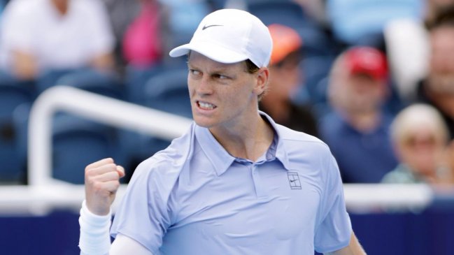 Jannik Sinner batió a Adrian Mannarino y avanzó a cuartos en el Masters de Cincinnati
