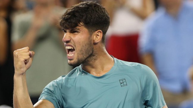Alcaraz despachó a Nardi y enfrentará a Rublev en cuartos del Masters de Cincinnati