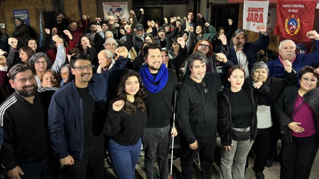 Gustavo Gatica fue proclamado candidato a diputado por el PC