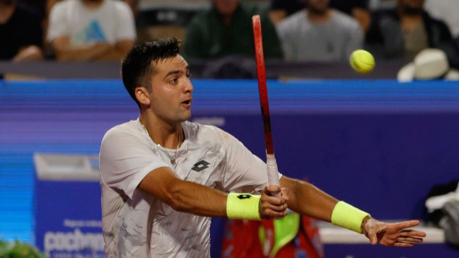 Barrios sufrió sorpresiva caída ante joven promesa local en los cuartos del Challenger de Barranquilla