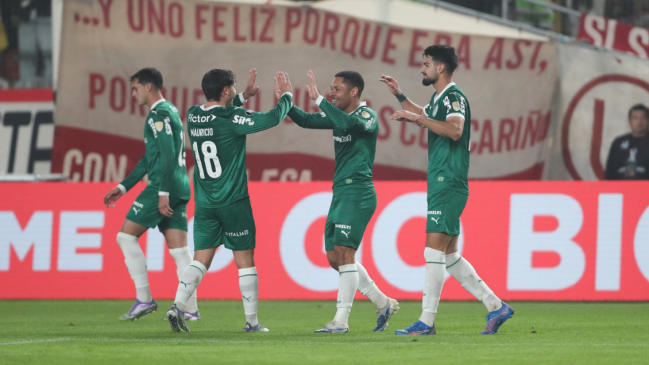 Palmeiras goleó a Universitario de Lima de Rodrigo Ureña en octavos de la Copa Libertadores