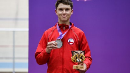   Diego Rojas ganó medalla de plata en el Omnium de los Panamericanos Junior de Asunción 