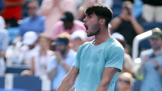Carlos Alcaraz doblegó a Andrey Rublev y pasó a las semifinales del Masters de Cincinnati