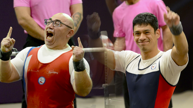 Juan Carlos Garrido y Jorge Carinao tuvieron gran debut en el Mundial de Para powerlifting