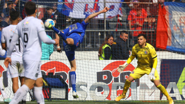 [VIDEO] Di Yorio apareció en la recta final para el descuento de la U ante Audax