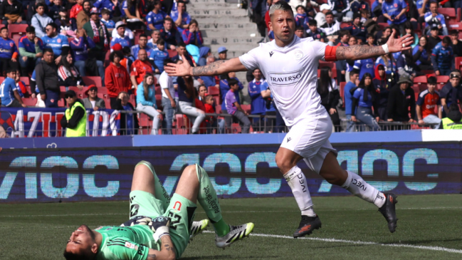 [VIDEO] Leonardo Valencia liquidó sobre la hora el triunfo de Audax ante la U