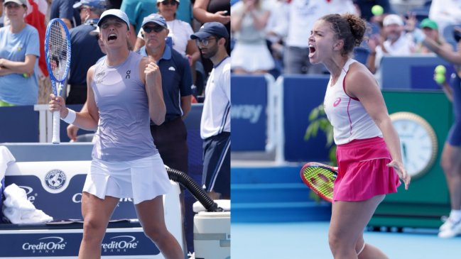 Iga Swiatek y Jasmine Paolini jugarán la final del WTA 1.000 de Cincinnati