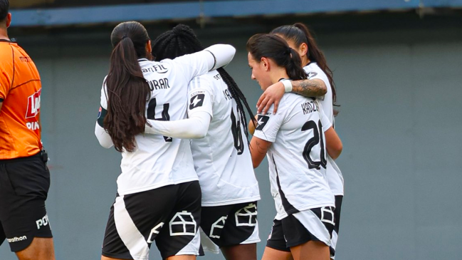Colo Colo aplastó con un 9-1 a Audax Italiano y sigue imparable en la Liga Femenina