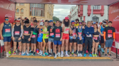 Sebastián Marzal y Estrella Ferry se llenaron de gloria en la Media Maratón de La Serena