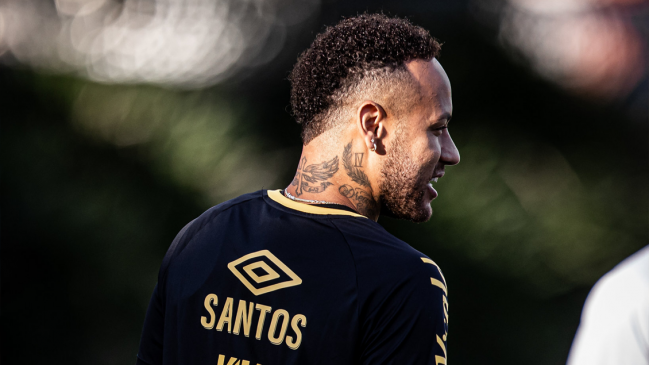 Hijo de Neymar le dedicó un sentido mensaje tras dura caída de Santos