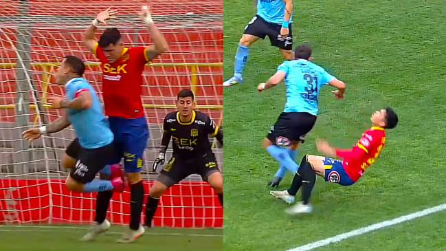 ¿Fue falta de Tamayo a Ramos? ANFP liberó audios del VAR en el empate de U. Española con Iquique